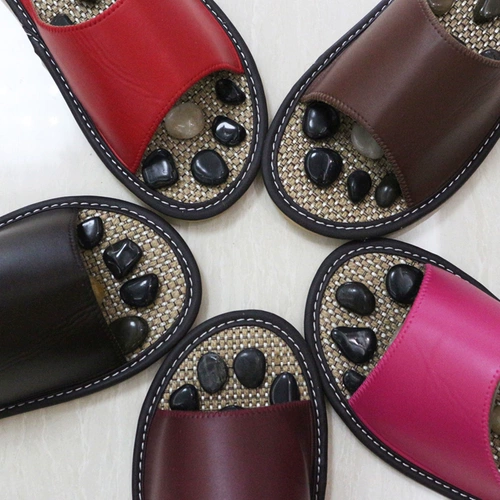 Натуральный лечебный массажер подходит для мужчин и женщин, нескользящие тапочки, для влюбленных