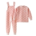 Quần yếm cotton cho bé phù hợp với mùa xuân và mùa thu 0 trẻ em bảo vệ mở bụng 1 jumpsuit 3 quần mùa thu 5-7 pijama bé trai Quần áo lót