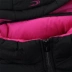 Áo khoác SAIQI Saiqi 2017 ấm áp mùa đông ngắn phần dày dây kéo dày áo khoác thể thao nữ 266766 - Quần áo độn bông thể thao Quần áo độn bông thể thao