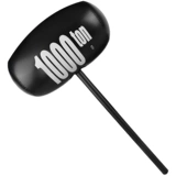 Большой надувной воздушный шар, молоток, интерактивная экшн-игра, игрушка, барабаны, для детей и родителей, увеличенная толщина