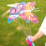 Световая палочка с бабочкой, волшебная палочка, мигающая игрушка