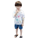 Cậu bé chống nắng quần áo áo khoác mùa hè hè quần áo trẻ em con bé con bé siêu mỏng 1 năm tuổi 3 breathable nữ da