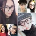 Xue Zhiqian với cận thị kính khung nữ Hàn Quốc phiên bản của thủy triều không có ống kính lớn khung retro trang trí gương phẳng mắt nam kính bảo vệ mắt Kính