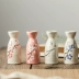 Phong cách Nhật Bản rượu sake Trung Quốc rượu vang Rượu vang rượu vang thủy tinh nhà ấm rượu vang bình rượu quà tặng bộ gốm - Rượu vang giá đựng rượu Rượu vang
