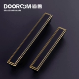 Daoru Quan Copper Modern American Retro Long -стиль шкаф Дверной ящик для дверей