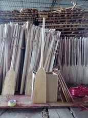 Весло 儿童50厘米木船桨划船木桨划龙舟船桨室内装饰摆设舞蹈表演道具