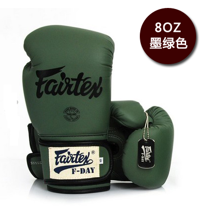± FAIRTEX DARK GREEN MUAY THAI BOXING GLOVES   ƮϽ  Ʒ    尩