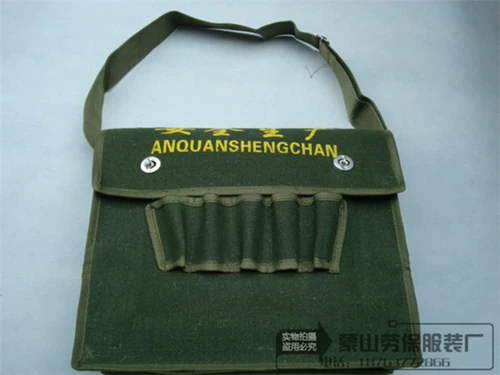 Толстый холст инструментальный мешок для инструментов мешок для ремонта сумки для ремонта электрическая сумка для пакета для пакета кармана для пакета воды может быть настроен