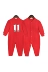 Quần áo mùa thu Champions League 0-3-9-12 tháng 4 Messi mặc đồ leo núi cho bé Jersey C Roman United Bodazer - Áo liền quần