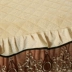 Châu Âu đơn mảnh pha lê cashmere chăn bông váy công chúa gió ren dày 1,8m san hô lông cừu bìa giường - Váy Petti Váy Petti