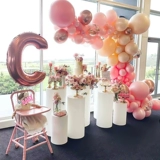Воздушный шар, комбинированная цепочка, украшение, вечернее платье, макет, подарок на день рождения