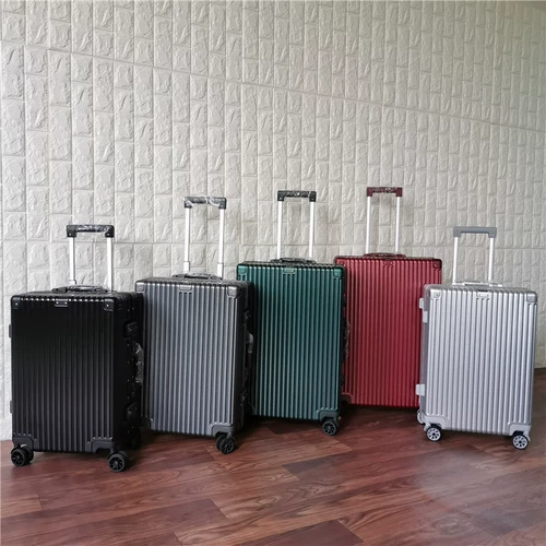 Экспортная экспортная алюминиевая коробка для экспорта на иностранную торговлю 10 000 -проездные царапины для мужчины -студент -студент -багаж пароль 22/26 дюймов