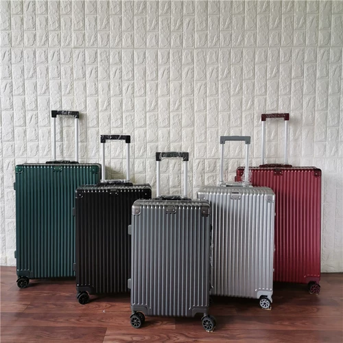 Экспортная экспортная алюминиевая коробка для экспорта на иностранную торговлю 10 000 -проездные царапины для мужчины -студент -студент -багаж пароль 22/26 дюймов