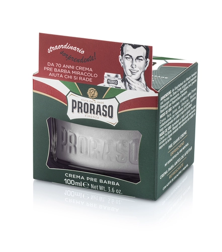 Proraso, импортный мятный массажный крем, очищающее молочко, масло, Италия, 100 мл