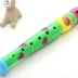 Trẻ em phim hoạt hình piccolo cụ người mới bắt đầu cô gái mẫu giáo chơi âm nhạc giáo dục sớm đồ chơi nhựa sáu lỗ clarinet