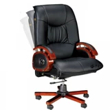 Офисное кресло кожаное кресло стула для босса в стуле босса может лечь вниз по вращению вращения подъемного кресла?