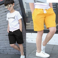 Chàng trai quần short mùa hè năm quần mùa hè quần áo trẻ em bé một nửa quần trẻ em quần short thể thao quần trắng shop đồ trẻ em
