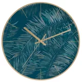 Hyogawa Modern Simple Ins Home Mabrishing Nordic Art Art Art Vanging Clock Sleep Quartz Движение Творческие часы Смотреть лес