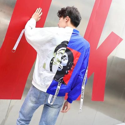 Của nam giới mùa thu áo khoác 2017 mới của Hàn Quốc đồng phục bóng chày hoang dã mỏng áo khoác nam mùa thu áo khoác những người yêu thích bên ngoài Đồng phục bóng chày
