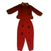 Mùa xuân Trung Quốc Giấc mơ trẻ em Trang phục màu đỏ Giấc mơ em bé Trang phục khiêu vũ Trường tiểu học búp bê đạo đức Trang phục lễ hội - Trang phục