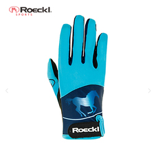 Перчатки для верховой езды 德国roeckl原装进口儿童马术手套透气防滑骑马手套耐磨卡通图案