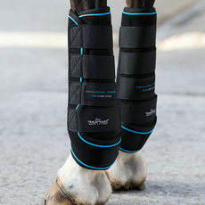 Защита для ног 爱尔兰horsware电动马护腿带震动按摩马护腿防止马胀筋医疗马绑腿