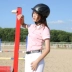 Mùa hè cưỡi T-Shirt nữ cưỡi ngựa ngắn tay thoải mái thể thao thoáng khí cưỡi ngựa quần áo cưỡi ngựa thiết bị BCL227504 yên ngựa da Môn thể thao cưỡi ngựa