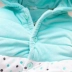 Bé gái mặc mùa thu đông mẫu bé 3-9 tháng mùa đông bé 0-1-2 tuổi áo khoác cotton dày