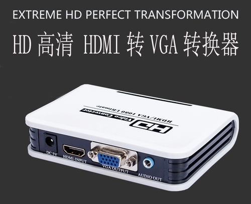 HDMI в VGA Converter с аудио -видео преобразователем VGA Overal Compurtion Box