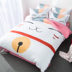 Anime Natsume tài khoản người bạn hai nhân dân tệ bốn mảnh đặt 1.5 1.8 2.0 m sinh viên khăn trải giường đôi ký túc xá quilt cover mùa xuân Bộ đồ giường bốn mảnh
