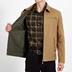 Áo khoác cotton hai mặt nam trung niên cha với áo khoác rộng kích thước lớn chất béo mùa thu và áo khoác dày mùa đông áo khoác đẹp nam Áo khoác
