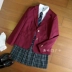 New Nhật Bản JK đồng phục tiên tiến phiên bản tùy chỉnh sinh viên chính thống phù hợp với cao đẳng gió phù hợp với phụ nữ áo kiểu nữ đẹp tuổi 40 Business Suit