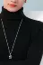 Áo len nam cao cổ mỏng của Hàn Quốc Áo len đôi ve áo màu rắn Đầm dệt kim Áo len dệt kim dày - Áo len cổ tròn