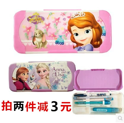 Дисней, детский милый универсальный пенал для принцессы для школьников, Южная Корея