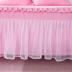 Giường váy giường đơn bao gồm giường váy loại xù trượt bảo vệ bao gồm giường ba mảnh thiết lập mà không cần giường đuôi châu Âu 2018 mới ga giường viền ren Váy Petti