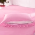 Giường váy giường đơn bao gồm giường váy loại xù trượt bảo vệ bao gồm giường ba mảnh thiết lập mà không cần giường đuôi châu Âu 2018 mới váy giường khách sạn Váy Petti