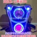 宝龙 BJ300GS nhỏ màu vàng lắp ráp đèn pha rồng xe máy xenon đèn led đôi ống kính thiên thần Đèn HID xe máy