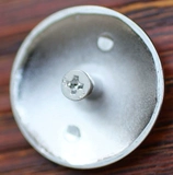 Бирюзовая серебряная инкрустация камня, бумажник, 30mm