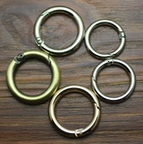 Бронзовые аксессуары ручной работы, серебряный эластичный брелок для ключей с застежкой