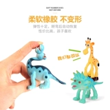 Детский реалистичный комплект, динозавр, ферма, пластиковая модель животного, игрушка для мальчиков, 3-6-12 лет