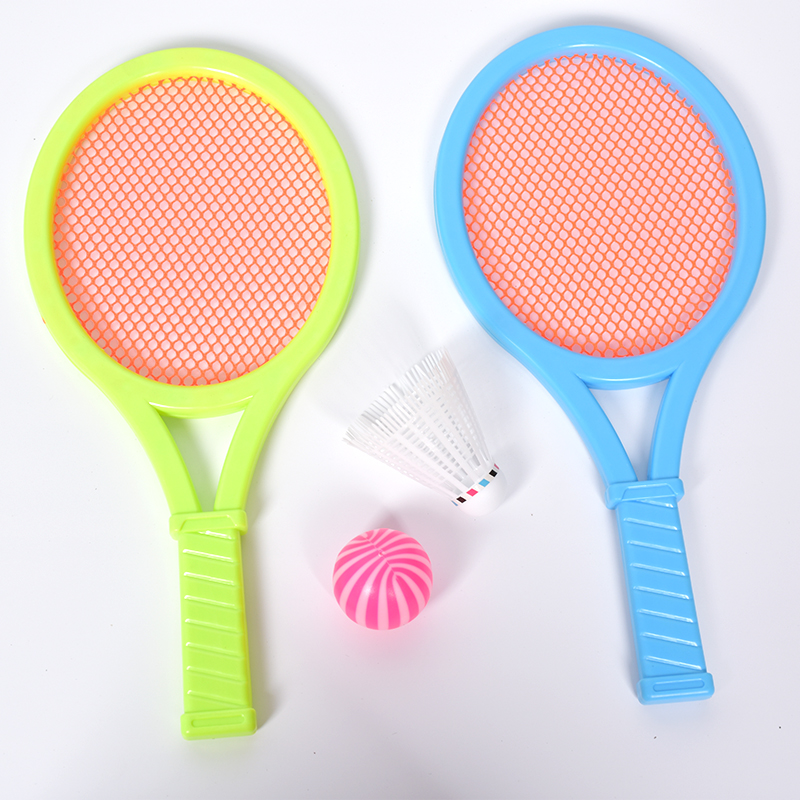 儿童羽毛球拍幼儿园运动网球亲子互动2-3岁4户外室内体育塑料玩具
