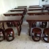Gỗ thư pháp bàn sơn và bàn thư pháp học đồ nội thất thiết lập kết hợp bàn bàn ghế kết hợp Trung Quốc trường hợp hội họa - Nội thất giảng dạy tại trường
