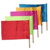 Детский детский сад Liuyi во время класса для утренних упражнений, Dance Red Color Flag, маленький флаг рук встряхните деревянную ручку большую