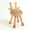 ANGEL KIDS Phong cách Bắc Âu làm bằng tay động vật bằng gỗ hươu nai thỏ thỏ hươu cao cổ tro và bàn ghế - Phòng trẻ em / Bàn ghế