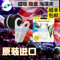 Автоматическая кормушка для рыб 美国两只小鱼 吸盘式藻夹