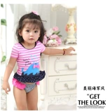 Детский раздельный купальник, форма для раннего возраста, подходит для подростков