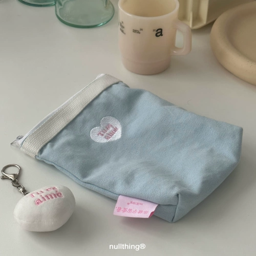 nullthing Оригинальная синяя сумка-органайзер, сумка, косметичка