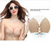Lala nữ thần dán ngực áo ngực vô hình thu thập dày dây rút silicone liền mạch áo tắm đồ lót đám cưới - Nắp núm vú miếng dán ngực hàng xịn Nắp núm vú