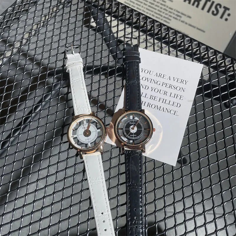 Studenti delle scuole medie e alla moda, belli e alla moda, orologio avanzato da uomo_voghion.com