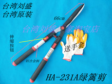 Ножницы для садоводства 台湾刘盛伸缩柄篱笆剪修枝剪绿篱剪枝剪树枝剪大平剪园林工具正品